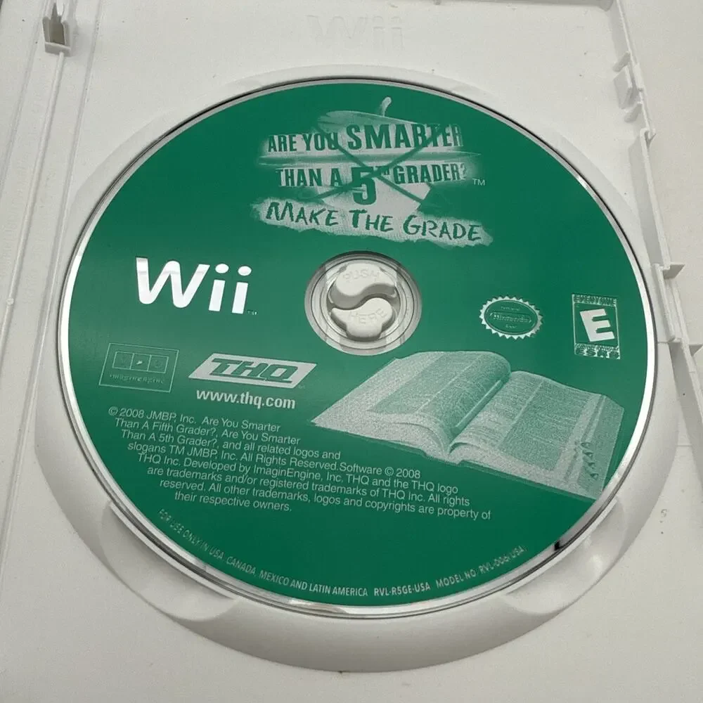 Are You Smarter Than a 5th Grader: Make the Grade - Nintendo Wii